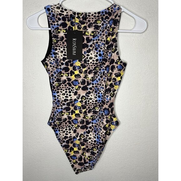 ICON Other - Icon Swim Animal Print One Piece Black Swim Suit Size  Small